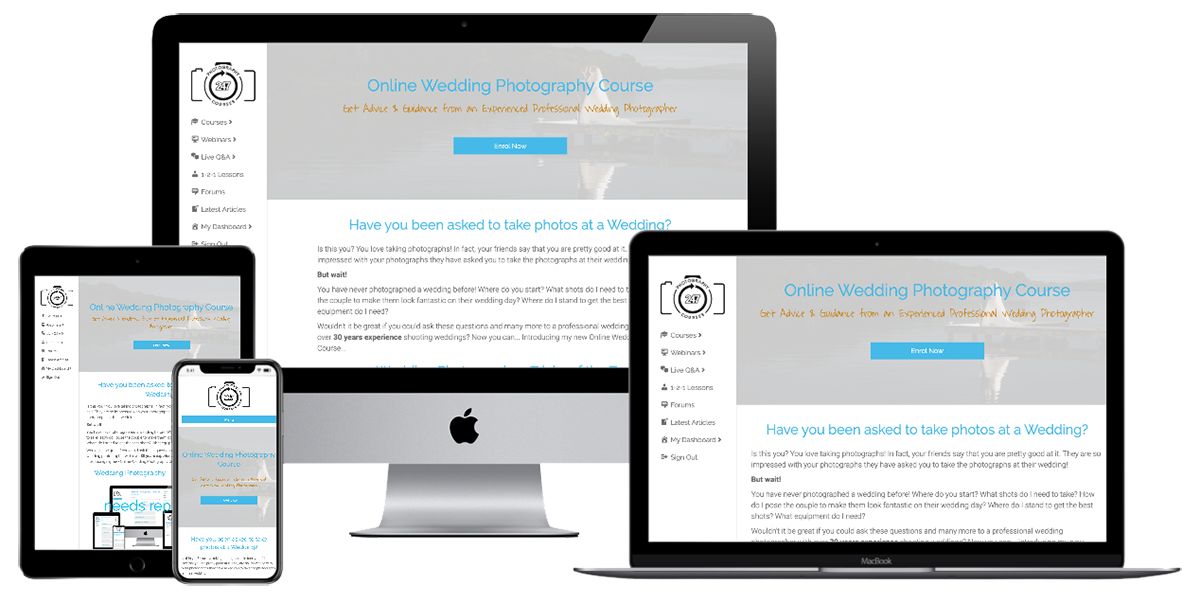 Online Wedding Photography Course