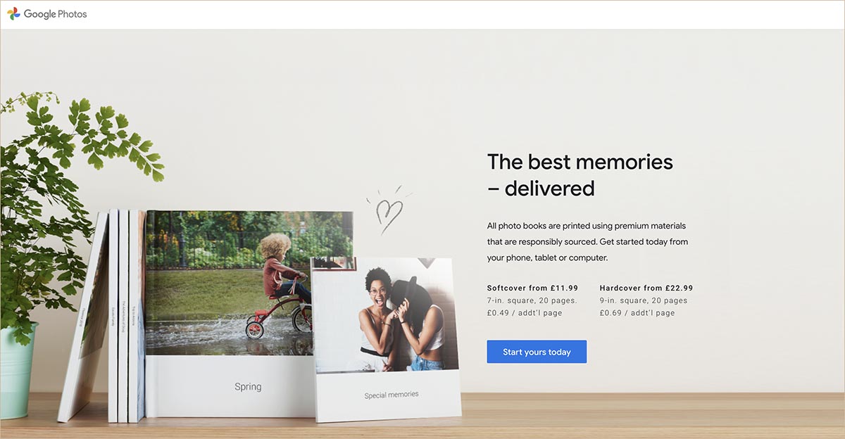 Google Photo Book Review